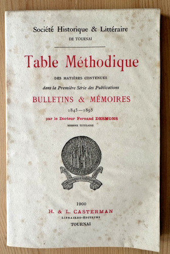 Desmons table - f.,