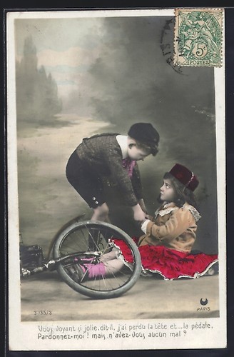 Carte postale vous - carte, voyant