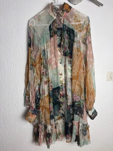Robe zimmermann fleur - robe, à