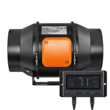 Ventilateur d'Extraction Extracteur d'Air 150 mm HVAC EC Vitesse Réglable