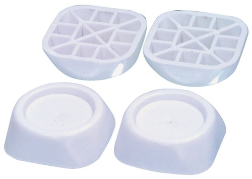 Pieds amortisseurs anti - pieds,