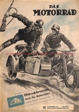 WWII Poster Zundapp german motorcycle Zundapp KS750 Wehrmacht WW2 cover motorrad