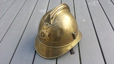 Ancien casque pompier en