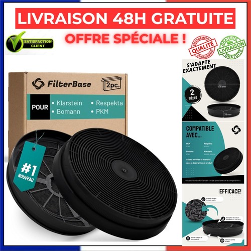 Filtre charbon hotte - hotte, 175mm