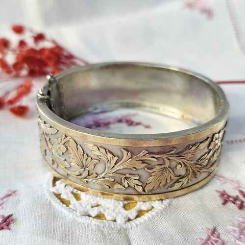 Ancien bracelet jonc bijou - jonc, /