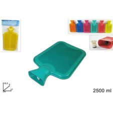 bouillotte en caoutchouc , Bouillotte 2500 ml , 37  cm x  19  cm   2,5 litres