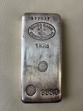 lingot argent 1 kg