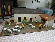 STARLUX Vintage 60' - Ferme de 25 pièces (habitation, remise, animaux, fermiers)