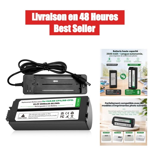 Batterie cp2l 2500 - mah, +