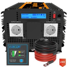 EDECOA Convertisseur 24v 220v