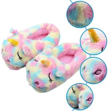 Couple Licorne Slippers Intérieures Slippées De Ménage