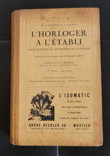 livre ancien... l horloger  a