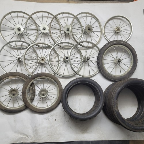Roue fer cerchio vélo - roue, en