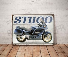 Plaque métal vintage honda