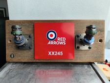 RAF Red Arrows Hawk XX245 Fuselage And Rolls Royce Adour Injector Coat Hooks