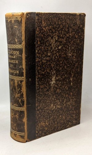 Lexicon manuale hebraicum - manuale, et