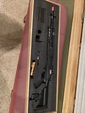 CYMA M14 airsoft rifle full metal used.   Orange Tip Cover