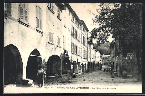 Cpa villeneuve les - villeneuve-les-avignon,, la