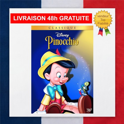Pinocchio dvd classique disney - dvd,
