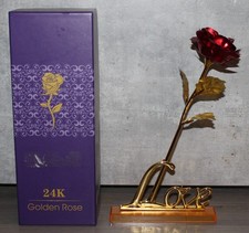 FLEUR ARTIFICIELLE ROSE ROUGE