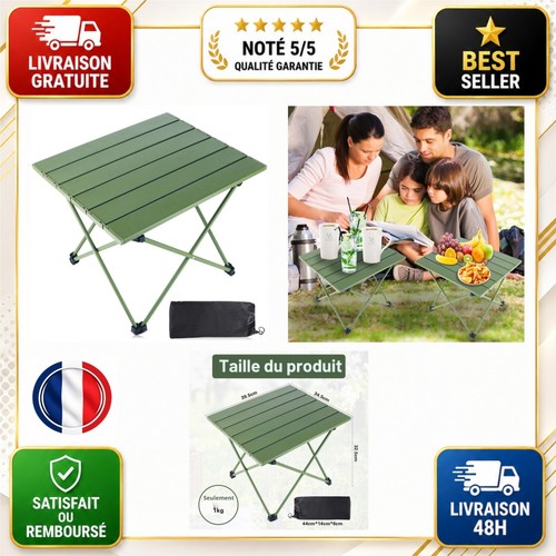 Table camping pliante - table,