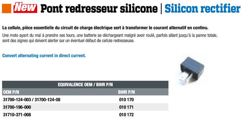 Pont redresseur silicone - redresseur,