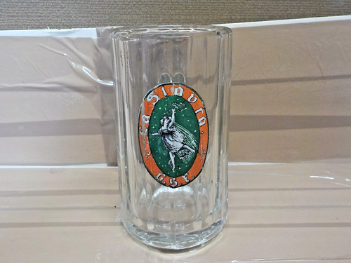 Chope verre ancienne - verre,