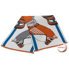 HERMES Rectangle Cheval a la Couverture rectangle with horse clothes 103840T...