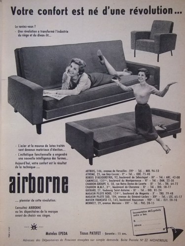 Publicité airborne siège - publicitÉ,