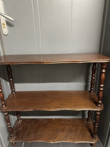 Ancienne étagère bois - étagère, en