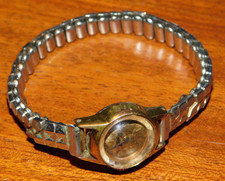 pour pièces VINTAGE Watch MONTRE FEMME AVIA uhr SWISS suisse BRACELET ELASTIQUE