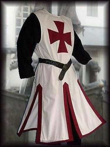 Tabard médiéval templiers - tabard,