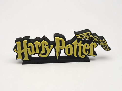 Plaque logo harry potter - -, 3d