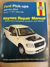 Ford Pick - Ups Haynes Repair Manuel 2004 Thru 2014 Full-size, F-150 And 2WD & 4
