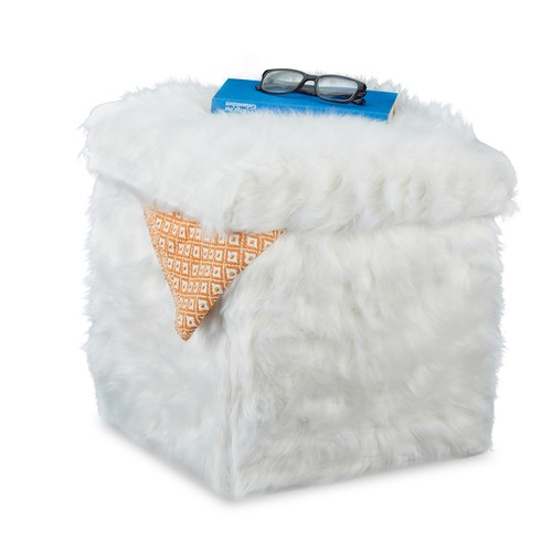 Tabouret siège peluche - siège, en