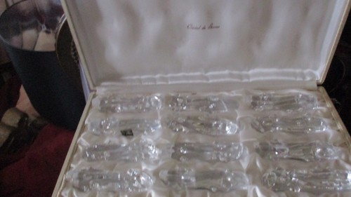 Porte couteaux cristal de - 12,