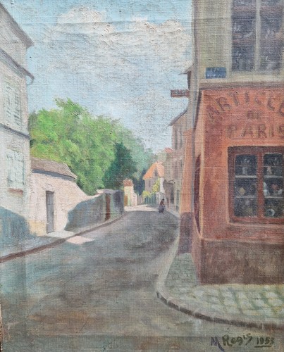 Tableau peinture paris - tableau, huile