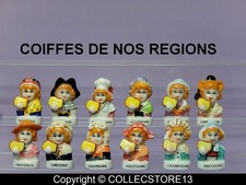 DVO1 COMPLETE SERIES OF FEVES LES COIFFES DE NOS REGIONS