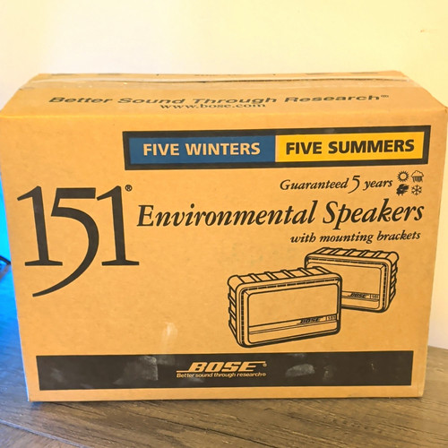 New sealed bose 151 black - bose,