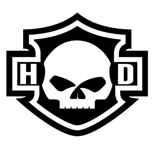 Stickers harley davidson - 2x,