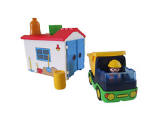 25⚜️ The Truck And Garage Shape Sorter Playmobil 123 Ref: 6759 Complete