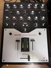 ECLER HAK 360 Battle DJ Mixer with Eternal Crossfader and 2 Channels from JAPAN