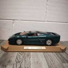1992 Maisto Jaguar XJ220 Model Car - Dark Green - Unit Only