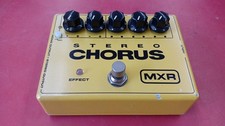 MXR M-134 Stéréo Chorus 2004 Jaune Guitare Effet Pédale Voir Desc De Japon