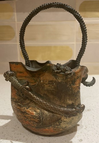 Ancien panier ikebana - ancien, japon