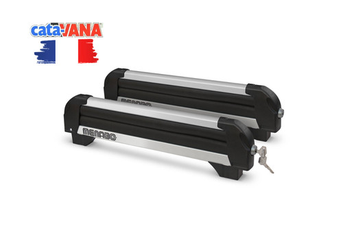 Porte skis sur barres - barres, de