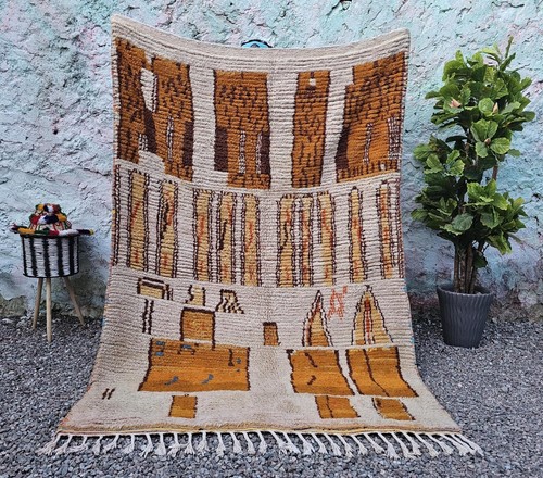 Tapis berbère marocain - , en