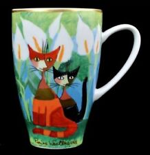 Goebel Rosina Wachtmeister Mug Porcelaine Avec Décoration Chats " Fenêtre Calle
