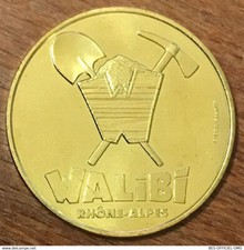MDP 2017 WALIBI RHÔNE-ALPES MÉDAILLE MONNAIE DE PARIS JETON MEDALS TOKENS COINS