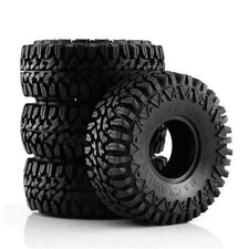 110mm Mud Terrain 1.9" Rubber Tire Tyre for 1/10 RC Crawler Car Axial SCX10 TRX4
